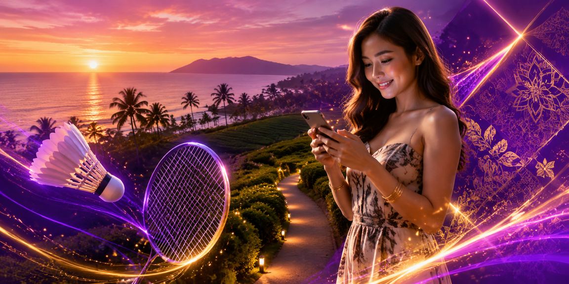 Pemain loteri Malaysia menggunakan aplikasi mudah alih di Kota Kinabalu