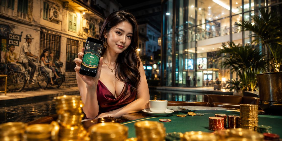 Pemain Malaysia bermain blackjack dan baccarat dalam talian di Pulau Pinang bersama 102
